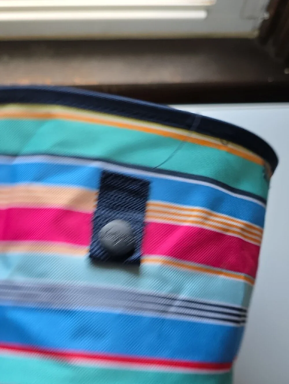 Thirty-one Multicolor Striped Bin